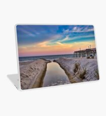 Surfside Beach Sunset Laptop Skin