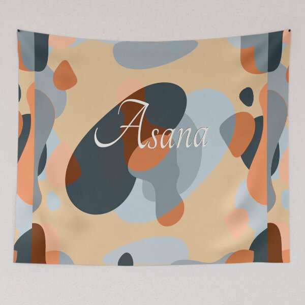Item preview, Asana yoga relaxing artwork  designed and sold by TipTopTapo.