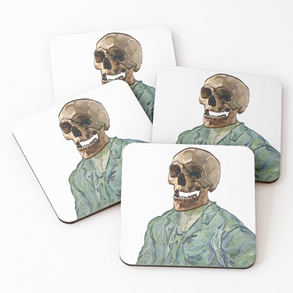 Item preview, Van Gogh Skull Portrait designed and sold by arosen44.