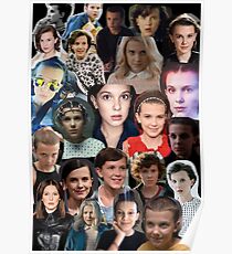 Millie Bobby Brown collage Poster