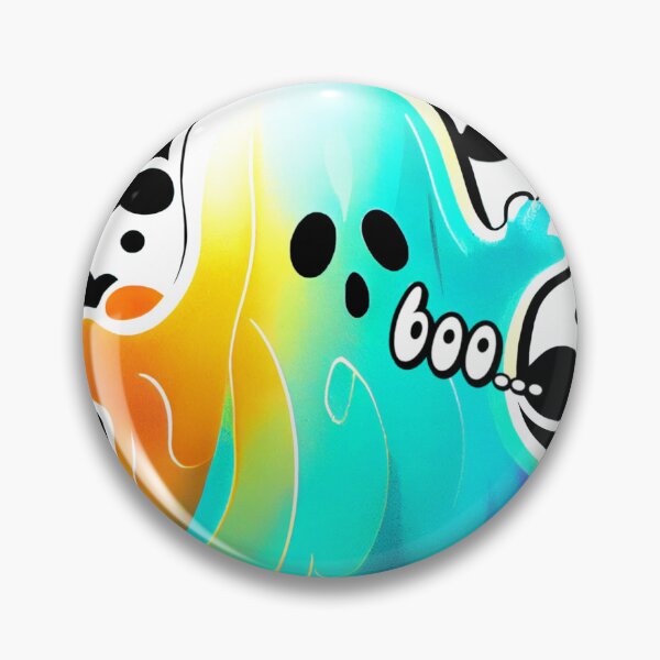 Item preview, Rainbow Ghost "boo" designed and sold by KOTOdesign.