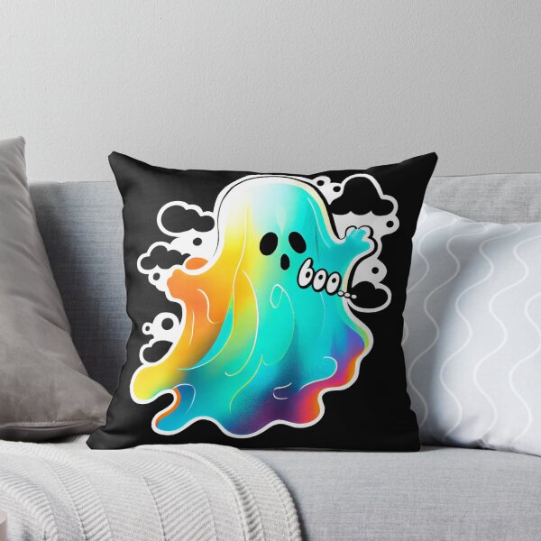 Item preview, Rainbow Ghost "boo" designed and sold by KOTOdesign.