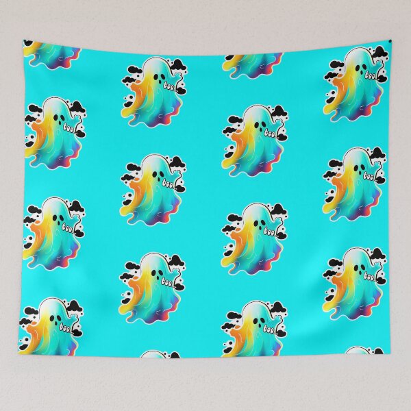 Item preview, Rainbow Ghost "boo" designed and sold by KOTOdesign.