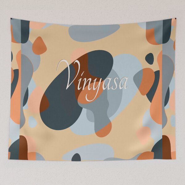 Item preview, Vinyasa yoga relaxing artwork  designed and sold by TipTopTapo.