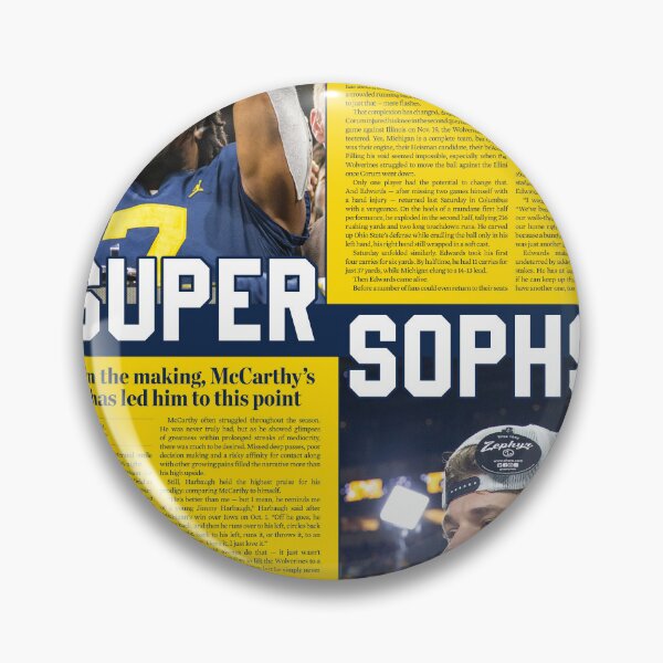 Item preview, 12/7 The Michigan Daily Back Cover Big Ten Champions designed and sold by michigan-daily.