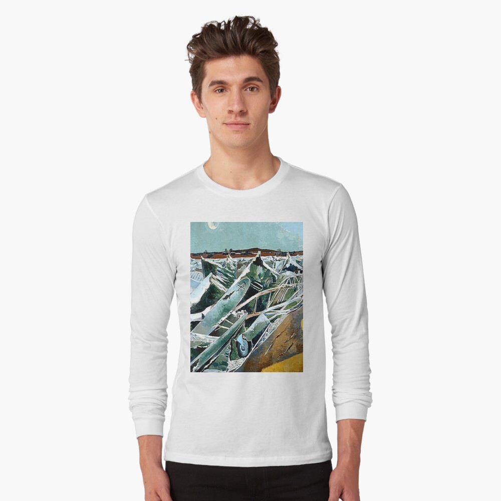 Cloudscape Paul Nash Painting Unisex T-shirt Art T-shirt 