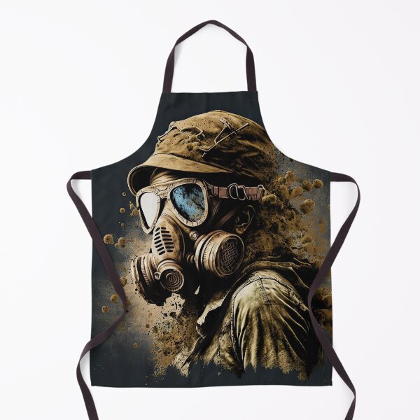 Item preview, Zombie soldier with gasmask designed and sold by mrlongfield.