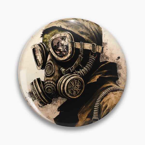 Item preview, Zombie soldier with gasmask designed and sold by mrlongfield.