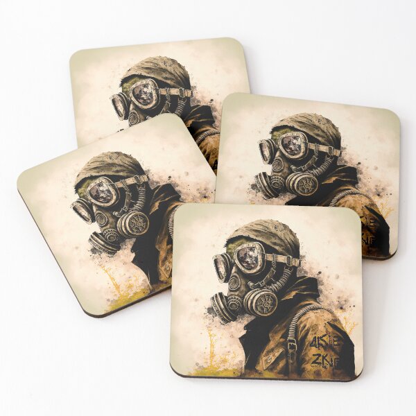 Item preview, Zombie soldier with gasmask designed and sold by mrlongfield.