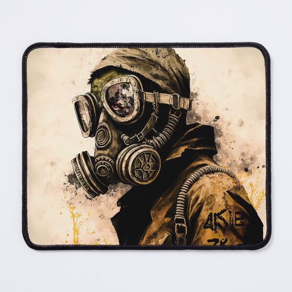 Item preview, Zombie soldier with gasmask designed and sold by mrlongfield.