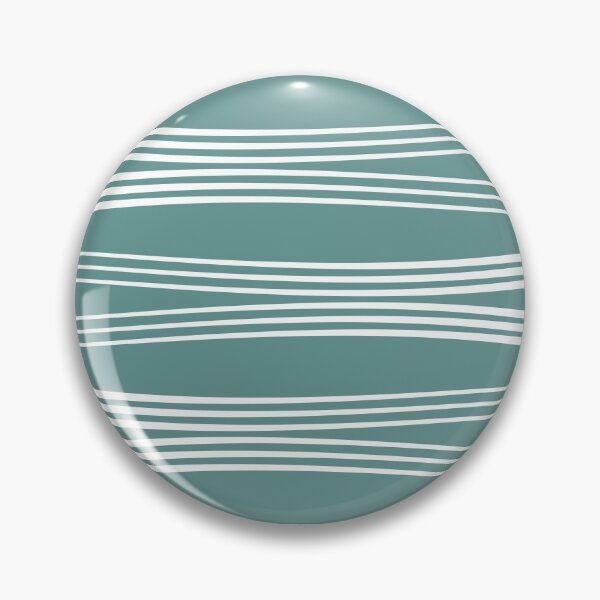 Item preview, Horizontal wavy lines - turquoise designed and sold by BattaAnastasia.