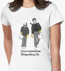 Steve Harrington Babysitting Co. Women's Fitted T-Shirt