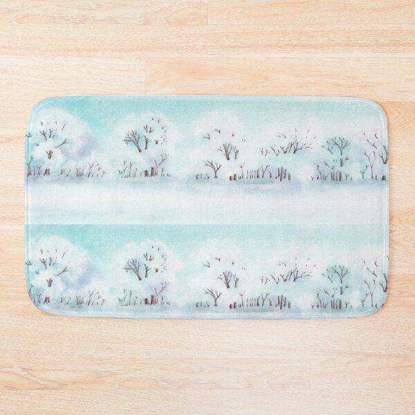 Item preview, Winter Landscape With Snowy Trees designed and sold by IrinaIkar.