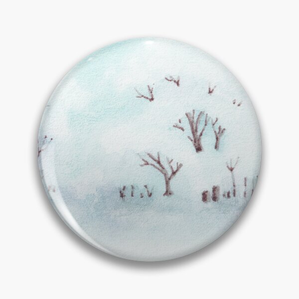Item preview, Winter Landscape With Snowy Trees designed and sold by IrinaIkar.