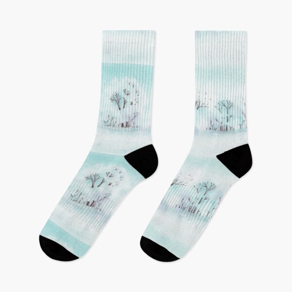 Item preview, Winter Landscape With Snowy Trees designed and sold by IrinaIkar.