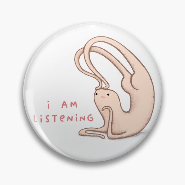 Item preview, Honest Blob is Listening designed and sold by SophieCorrigan.
