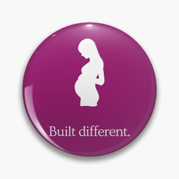 Item preview, Mothers Are Built Different - Pregnant Woman - Ad Parody - long hair designed and sold by MillennialMemer.