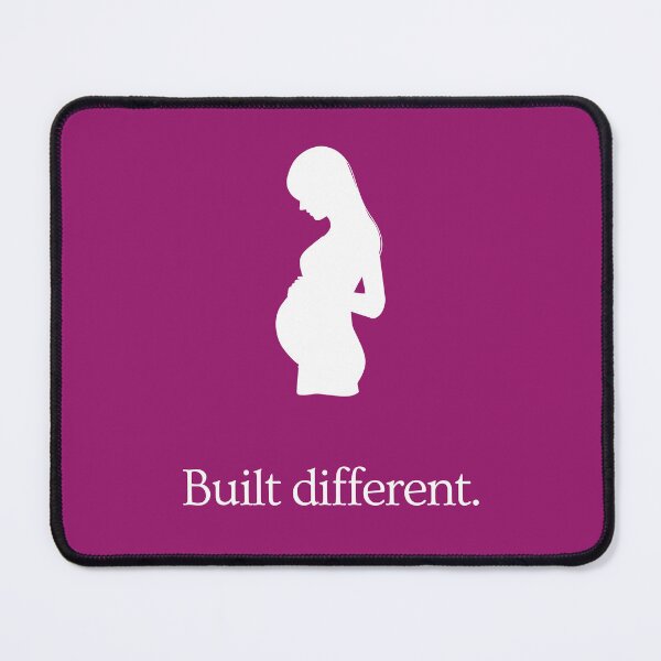 Item preview, Mothers Are Built Different - Pregnant Woman - Ad Parody - long hair designed and sold by MillennialMemer.