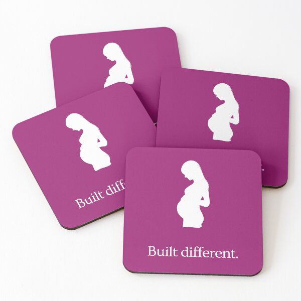 Item preview, Mothers Are Built Different - Pregnant Woman - Ad Parody - long hair designed and sold by MillennialMemer.