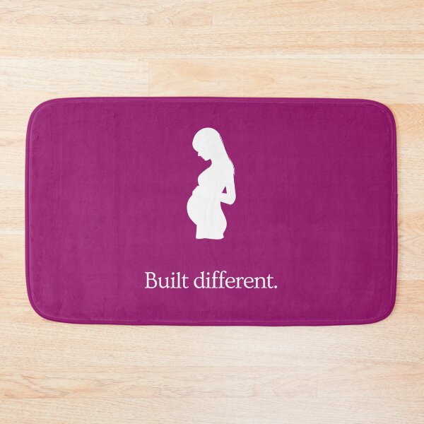 Item preview, Mothers Are Built Different - Pregnant Woman - Ad Parody - long hair designed and sold by MillennialMemer.