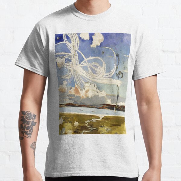 Cloudscape Paul Nash Painting Unisex T-shirt Art T-shirt 