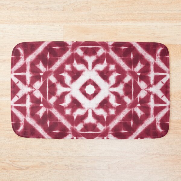 Item preview, Viva magenta and white hand painted shibori tie-dye designed and sold by marufemia.