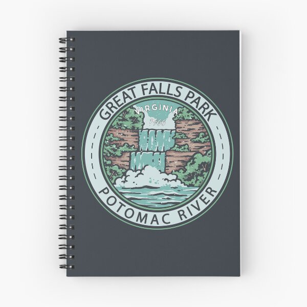 Item preview, Great Falls Park Virginia Badge designed and sold by KrisSidDesigns.