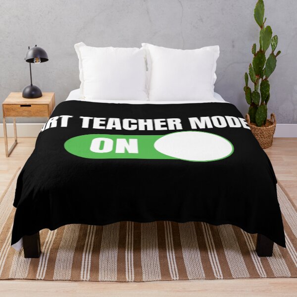 Item preview, Modo de profesor de arte: ON (para fondo oscuro) designed and sold by thecatcouch.