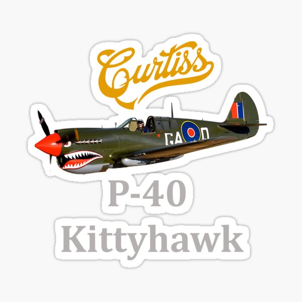 Item preview, P-40 Kittyhawk designed and sold by Digitalfred.