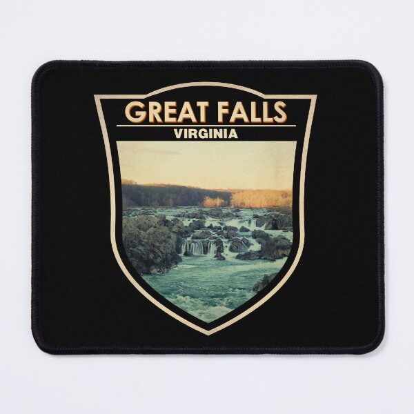 Item preview, Great Falls Park Virginia Vintage Badge designed and sold by KrisSidDesigns.