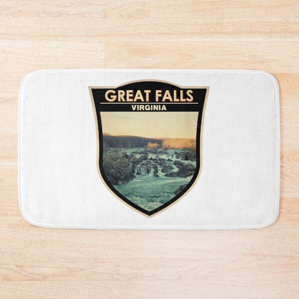 Item preview, Great Falls Park Virginia Vintage Badge designed and sold by KrisSidDesigns.