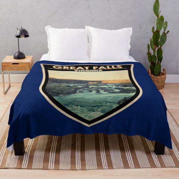 Item preview, Great Falls Park Virginia Vintage Badge designed and sold by KrisSidDesigns.