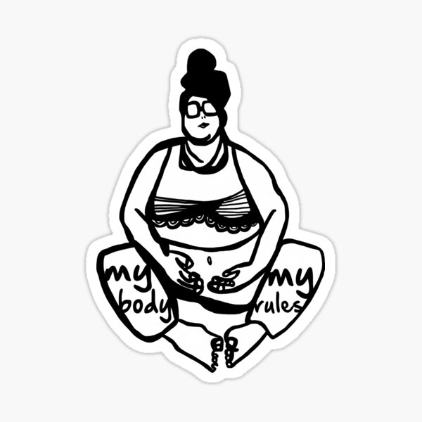 My Body My Rules Sticker