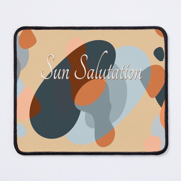 Item preview, Sun salutation yoga relaxing artwork  designed and sold by TipTopTapo.