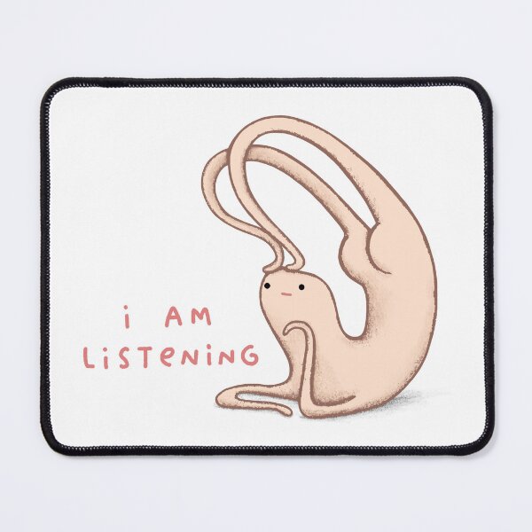 Item preview, Honest Blob is Listening designed and sold by SophieCorrigan.