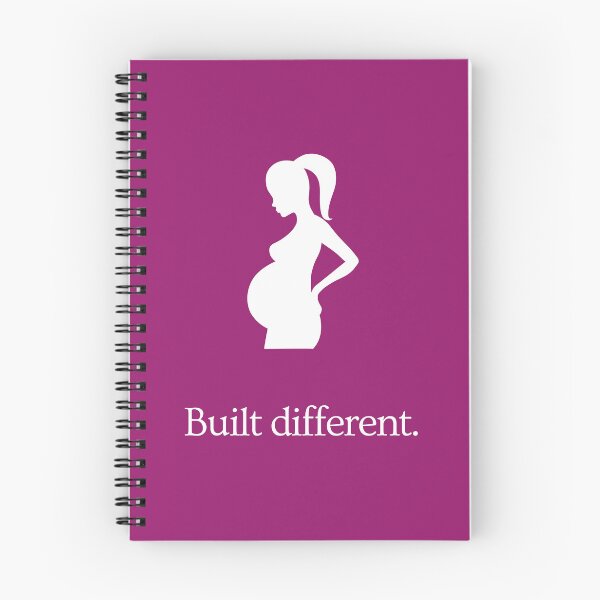 Item preview, Mothers Are Built Different - Pregnant Woman - Ad Parody - Ponytail designed and sold by MillennialMemer.