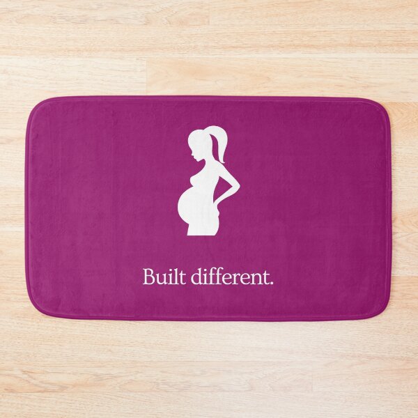 Item preview, Mothers Are Built Different - Pregnant Woman - Ad Parody - Ponytail designed and sold by MillennialMemer.