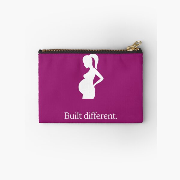 Item preview, Mothers Are Built Different - Pregnant Woman - Ad Parody - Ponytail designed and sold by MillennialMemer.
