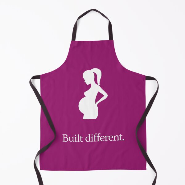 Item preview, Mothers Are Built Different - Pregnant Woman - Ad Parody - Ponytail designed and sold by MillennialMemer.