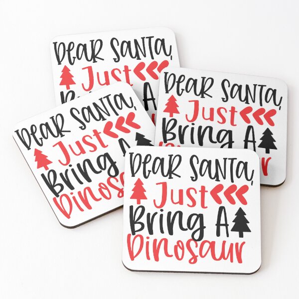 Item preview, Dear Santa just bring a dinosaur designed and sold by potchidesigns.