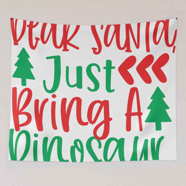 Item preview, Dear Santa just bring a dinosaur 2 designed and sold by potchidesigns.