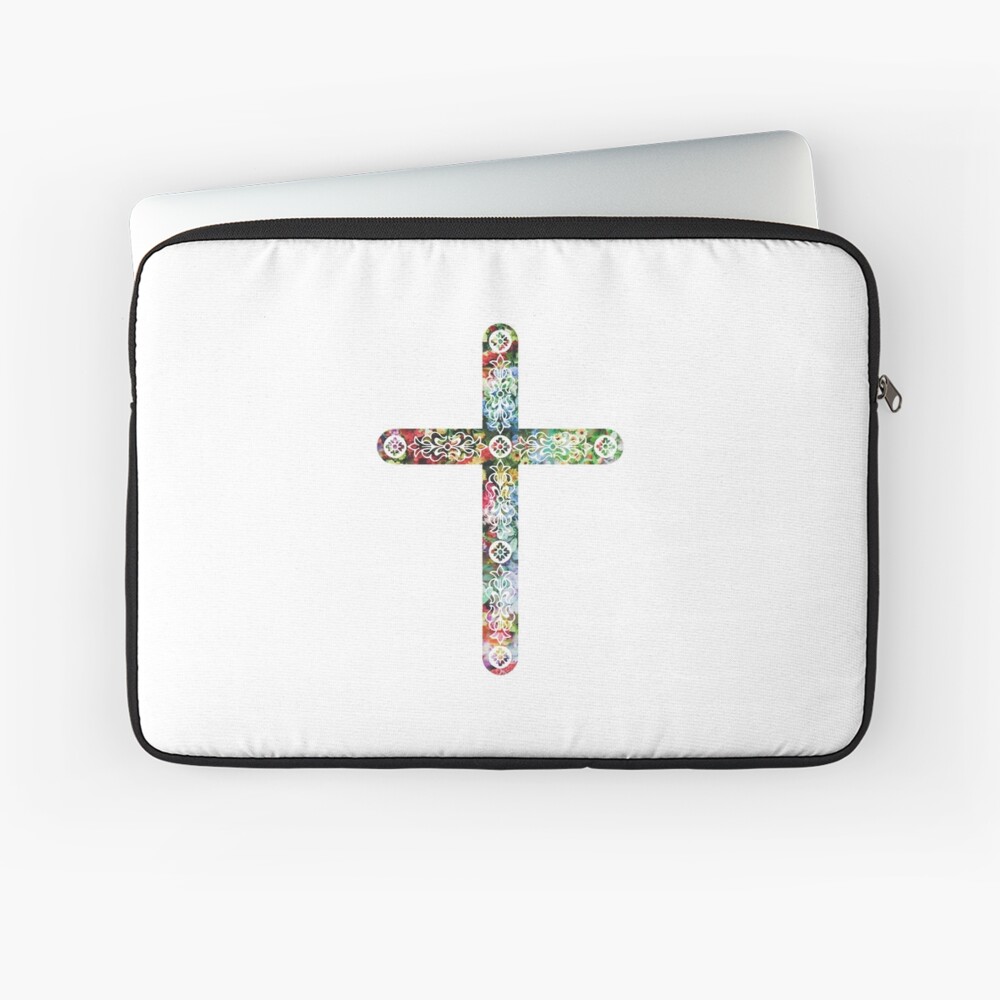 Christian Cross Sticker for Sale by walk-by-faith