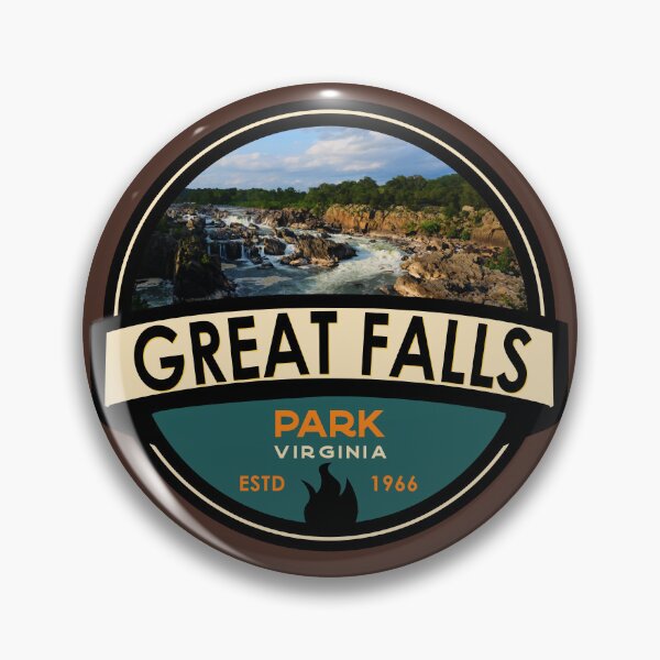 Item preview, Great Falls Park Virginia Emblem designed and sold by KrisSidDesigns.