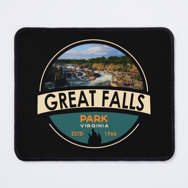 Item preview, Great Falls Park Virginia Emblem designed and sold by KrisSidDesigns.