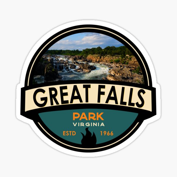 Item preview, Great Falls Park Virginia Emblem designed and sold by KrisSidDesigns.