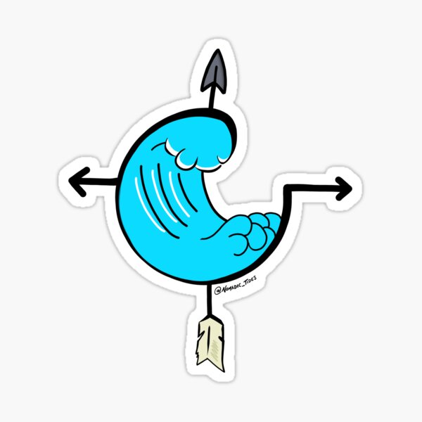 Aperçu de l'œuvre Chasseur de vagues créée et vendue par FringeInk.
