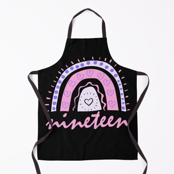 Item preview, Nineteen Year Old Nineteenth Birthday Cute Fun Doodle Boho Rainbow designed and sold by LadySaltwater.