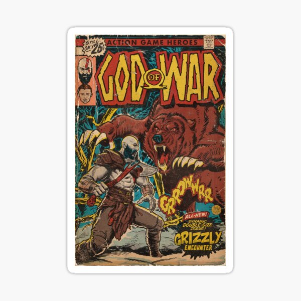Item preview, Ragnarök - Bear Fight Comic book cover Fan Art designed and sold by MarkScicluna.