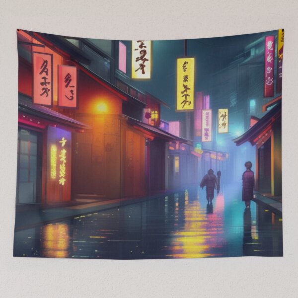 Item preview, Raining in Aichi Japan designed and sold by DesignerKin.