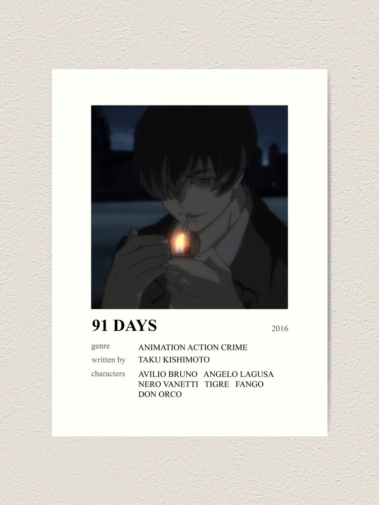 91 days anime | Photographic Print